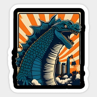 King Kaiju of the Monsters - The Great Godzilla Sticker